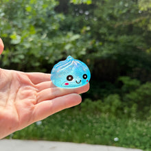 Load image into Gallery viewer, Squishy Toy - Mini Dumpling, Slow Gel Glitter

