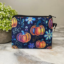 Load image into Gallery viewer, Mini Pouch - Glowing Pumpkins
