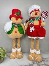 Load image into Gallery viewer, Telescopic Standing Christmas Decor - Gingerbread #2 - PREORDER 10/3-10/6
