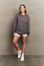 Load image into Gallery viewer, Full Size Long Sleeve Dropped Shoulder Hoodie
