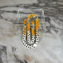 Load image into Gallery viewer, Jumbo Paperclip - Floral Polka Dot
