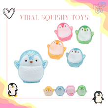 Load image into Gallery viewer, Squishy Toy - Glitter Penguin - PREORDER

