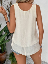 Load image into Gallery viewer, Layered Scoop Neck Wide Strap Tank
