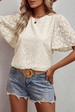 Load image into Gallery viewer, Round Neck Half Sleeve Blouse
