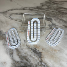 Load image into Gallery viewer, Jumbo Paperclip - Notebook Paper
