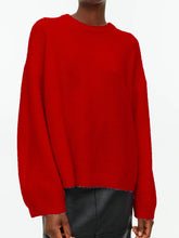 Load image into Gallery viewer, Round Neck Drop Shoulder Sweater
