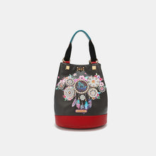 Load image into Gallery viewer, Nicole Lee USA Multifunctional Bucket Bag Backpack
