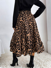 Load image into Gallery viewer, Printed Elastic Waist Midi Skirt
