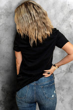 Load image into Gallery viewer, Bow Round Neck Short Sleeve T-Shirt
