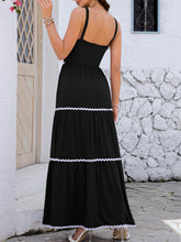 Load image into Gallery viewer, Tiered Square Neck Maxi Cami Dress
