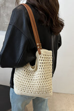 Load image into Gallery viewer, Openwork Woven Tote Bag
