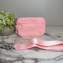 Load image into Gallery viewer, Rue - Nylon Wristlet Wallet - Light Pink
