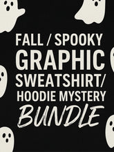 Load image into Gallery viewer, FALL / SPOOKY GRAPHIC SWEATSHIRT HOODIE MYSTERY BUNDLE

