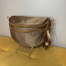 Load image into Gallery viewer, The Roni Nylon Crossbody - Solid Chocolate -
