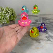 Load image into Gallery viewer, Squishy Toy - Glitter Ducks
