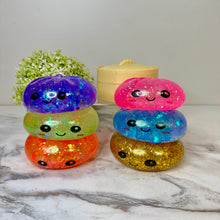 Load image into Gallery viewer, Squishy Toy - Viral Dumpling, Slow Rise Glitter - Pink
