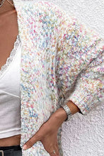 Load image into Gallery viewer, Pocketed Open Front Long Sleeve Cardigan
