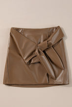 Load image into Gallery viewer, Bowknot Elastic Waist Mini Skirt
