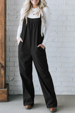 Load image into Gallery viewer, Square Neck Wide Strap Overalls
