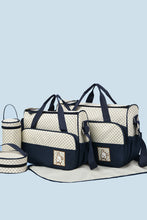 Load image into Gallery viewer, Oxford Cloth Contrast 4 Piece Bag Set
