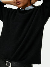 Load image into Gallery viewer, Round Neck Drop Shoulder Sweater
