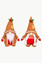 Load image into Gallery viewer, 2-Pack Christmas Gingerbread Gnomes
