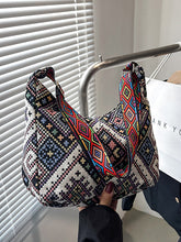 Load image into Gallery viewer, Geometric Adjustable Strap Crossbody Bag
