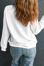 Load image into Gallery viewer, Round Neck Dropped Shoulder Sweatshirt
