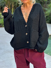 Load image into Gallery viewer, Pocketed V-Neck Button Up Cardigan
