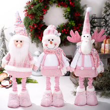 Load image into Gallery viewer, Telescopic Standing Christmas Decor - Pink &amp; White - PREORDER 10/3-10/6
