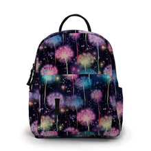 Load image into Gallery viewer, Mini Backpack - Rainbow Dandelion
