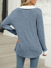 Load image into Gallery viewer, Johnny Collar Long Sleeve T-Shirt
