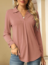 Load image into Gallery viewer, Johnny Collar Long Sleeve T-Shirt
