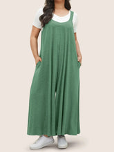 Load image into Gallery viewer, Full Size Pocketed Wide Leg Overalls
