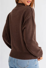 Load image into Gallery viewer, Boot Mock Neck Long Sleeve Sweater
