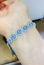 Load image into Gallery viewer, 5 Carat Moissanite 925 Sterling Silver Bracelet
