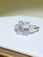 Load image into Gallery viewer, 3 Carat Moissanite 925 Sterling Silver Square Shape Ring
