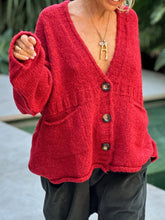 Load image into Gallery viewer, Pocketed V-Neck Button Up Cardigan
