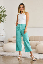 Load image into Gallery viewer, RFM Crop Chloe Full Size Tummy Control High Waist Raw Hem Jeans
