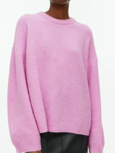 Load image into Gallery viewer, Round Neck Drop Shoulder Sweater
