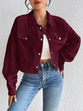 Load image into Gallery viewer, Honey Snap Down Long Sleeve Jacket
