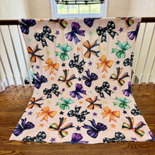 Load image into Gallery viewer, Blanket Halloween #33 - Halloween Bows - PREORDER ends 7/25

