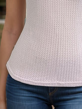 Load image into Gallery viewer, Full Size Textured Scoop Neck Cami
