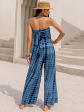 Load image into Gallery viewer, Tied Tube Wide Leg Jumpsuit
