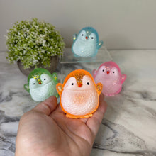 Load image into Gallery viewer, Squishy Toy - Glitter Penguin - PREORDER
