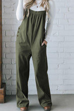 Load image into Gallery viewer, Square Neck Wide Strap Overalls
