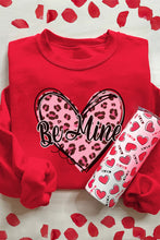 Load image into Gallery viewer, Valentine's Day BE MINE Heart Long Sleeve Sweatshirt

