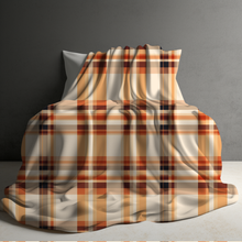 Load image into Gallery viewer, Blanket - Halloween - Plaid #2 - PREORDER 7/29-8/1
