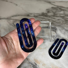 Load image into Gallery viewer, Jumbo Paperclip - Galaxy
