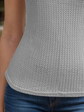 Load image into Gallery viewer, Full Size Textured Scoop Neck Cami
